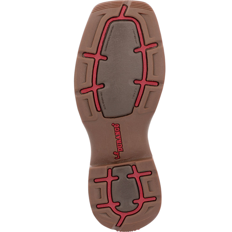 Lil' Rebel™ by Durango® Little Kids' Mexican Flag Western Boot - outsole