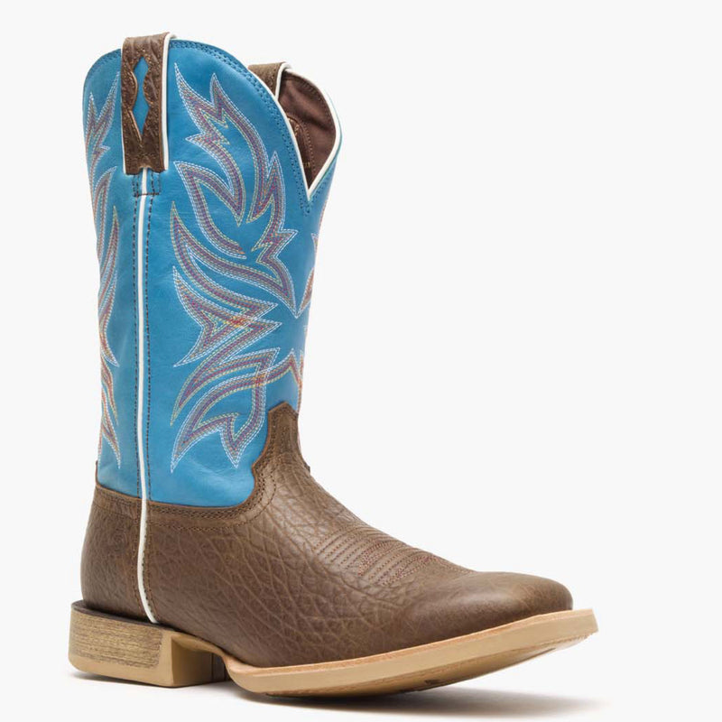 Durango® Rebel Pro™ Bay Brown and Brilliant Blue Western Boot - main