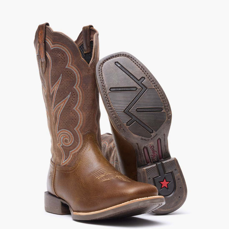 Durango® Lady Rebel Pro Women's Cognac Ventilated Western Boot - outsole