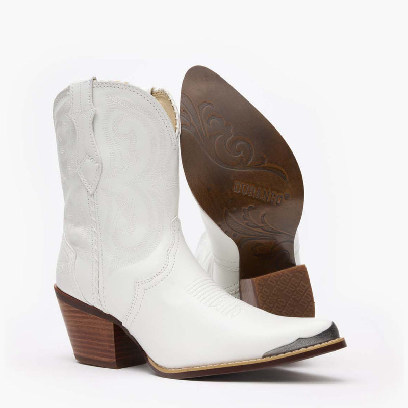 Crush™ by Durango® Women's Pearl White Western Fashion Boot - outsole