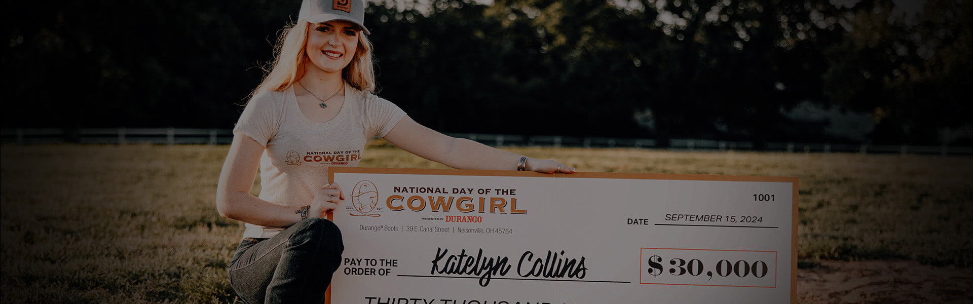 Introducing Katelyn Collins: First Winner of the National Day of the Cowgirl Scholarship