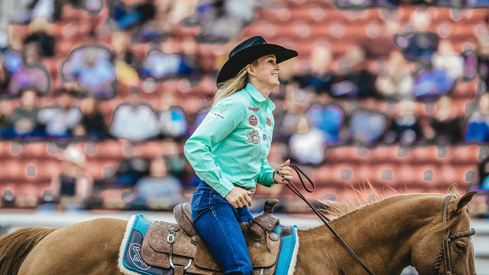 Cheyanne McCartney at Cheyenne Frontier Days