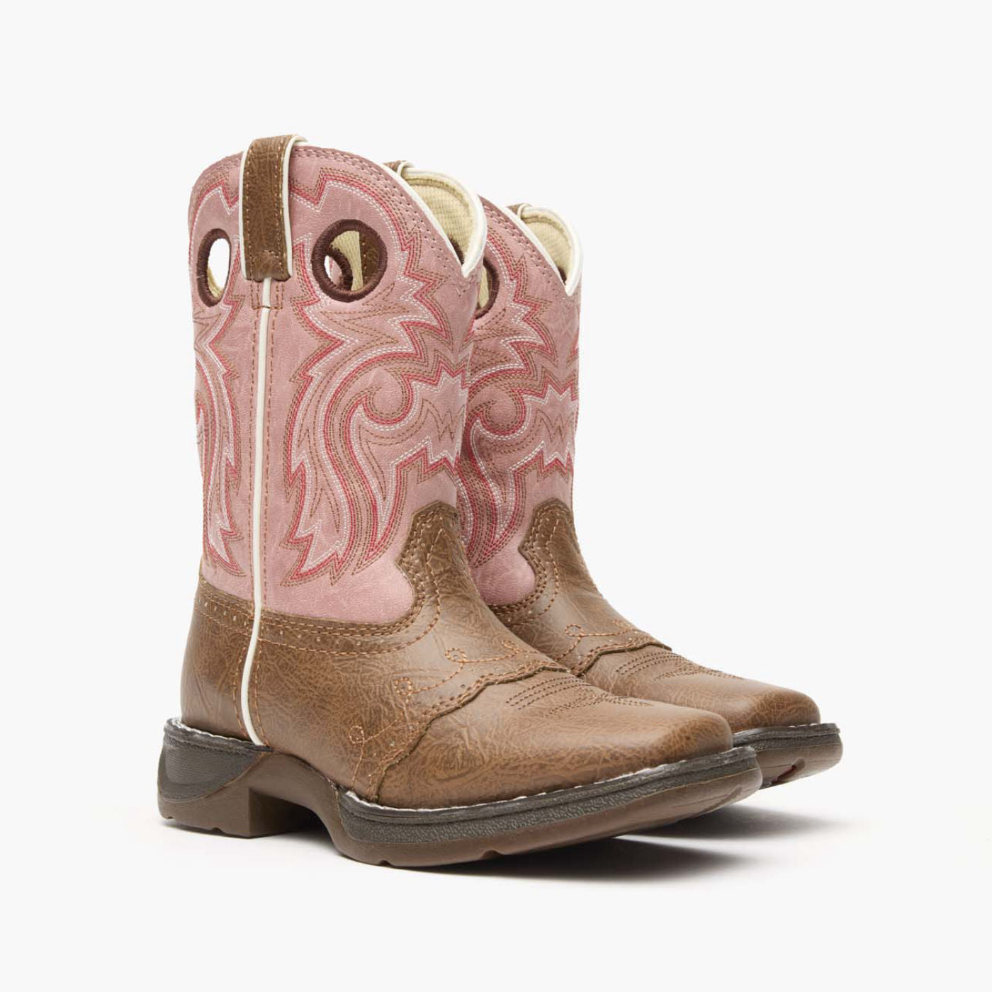LIL' DURANGO® Little Kid Tan Lacey Western Boot - 12