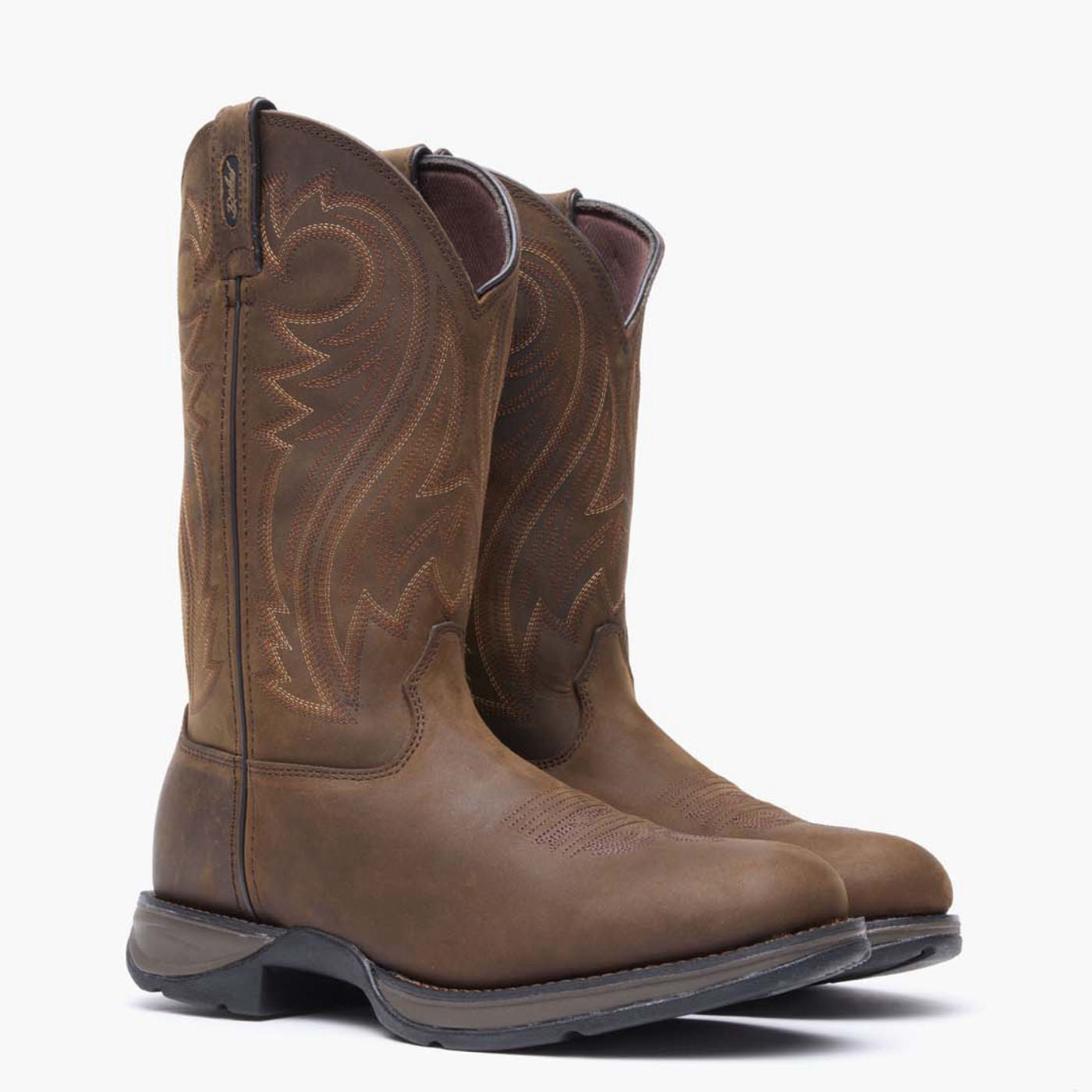 Rebel by Durango® Chocolate Pull-On Western Boot - 12