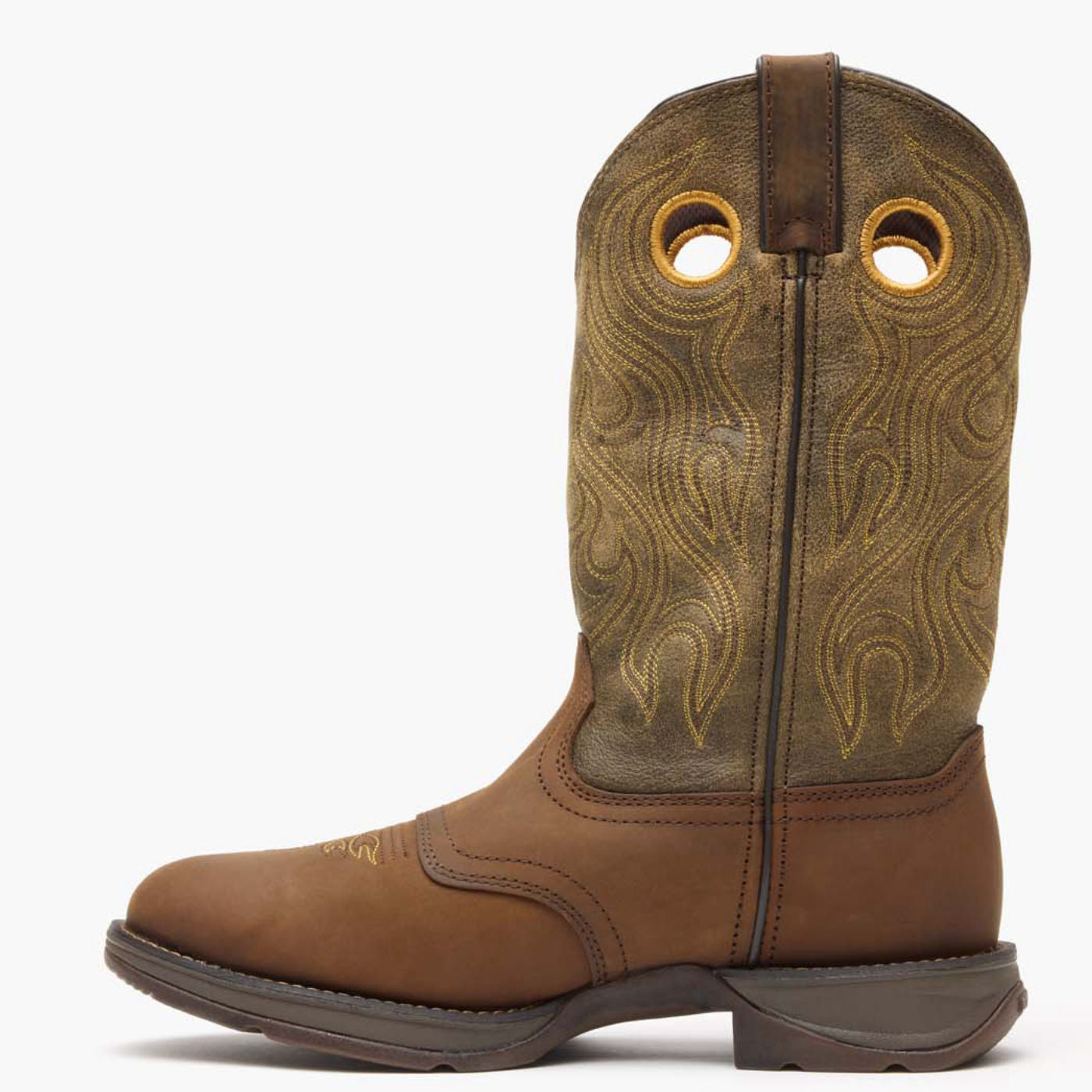 Rebel by Durango® Brown Saddle Western Boot - profile
