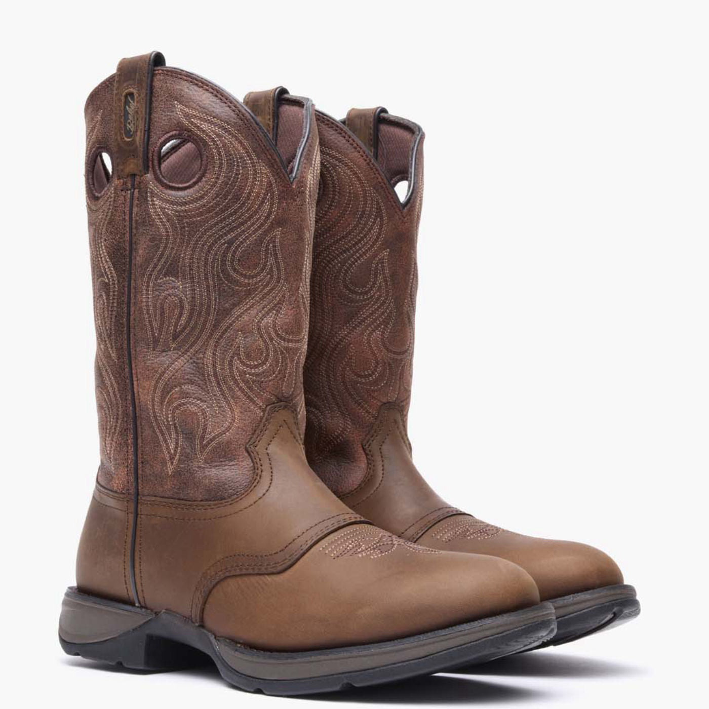 Rebel by Durango® Brown Saddle Western Boot - 12