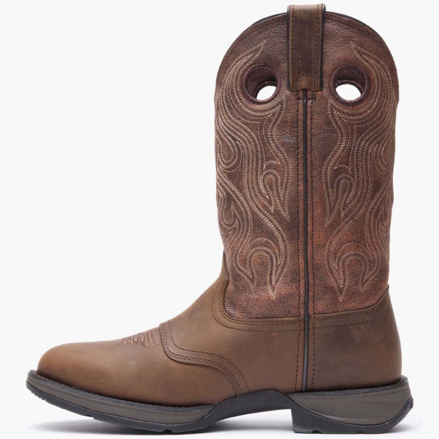 Rebel by Durango® Brown Saddle Western Boot - profile