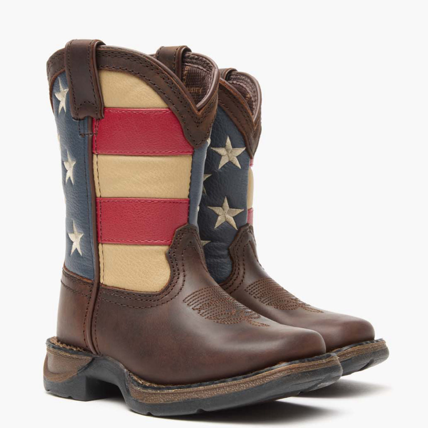 Lil' Rebel™ by Durango® Little Kids' Patriotic Western Boot - 12