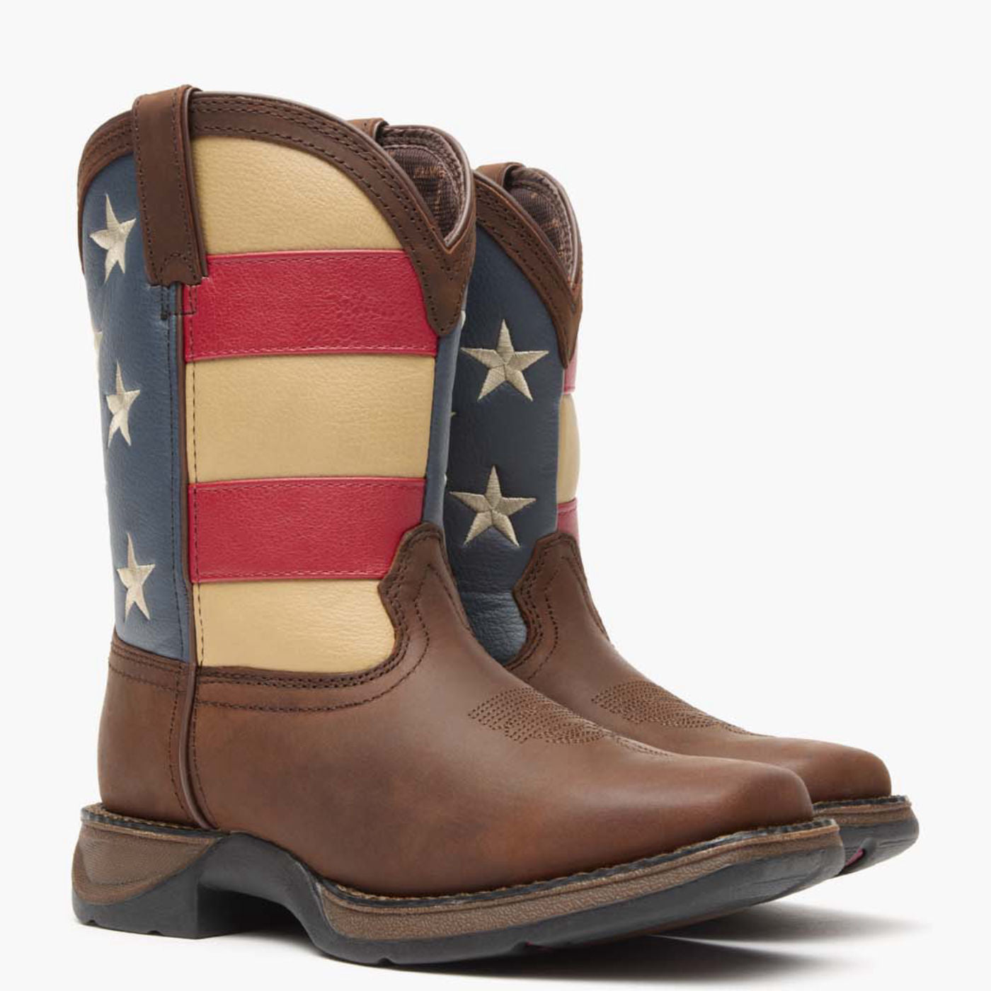 Lil' Rebel™ by Durango® Big Kids' Patriotic Western Boot - 12