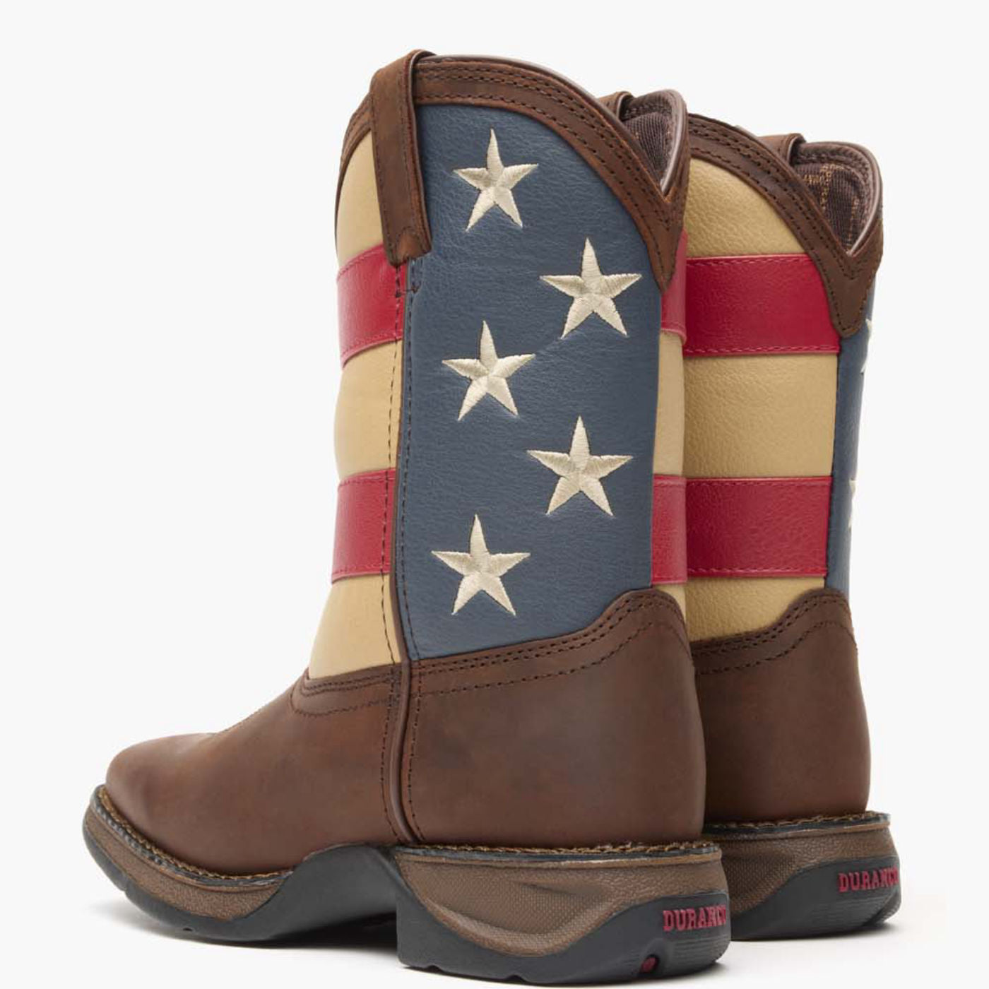 Lil' Rebel™ by Durango® Big Kids' Patriotic Western Boot - back
