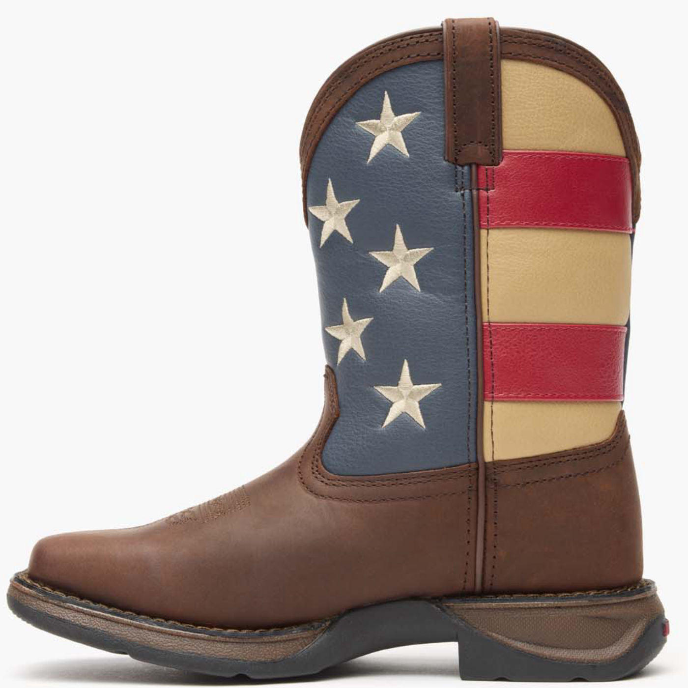 Lil' Rebel™ by Durango® Big Kids' Patriotic Western Boot - profile