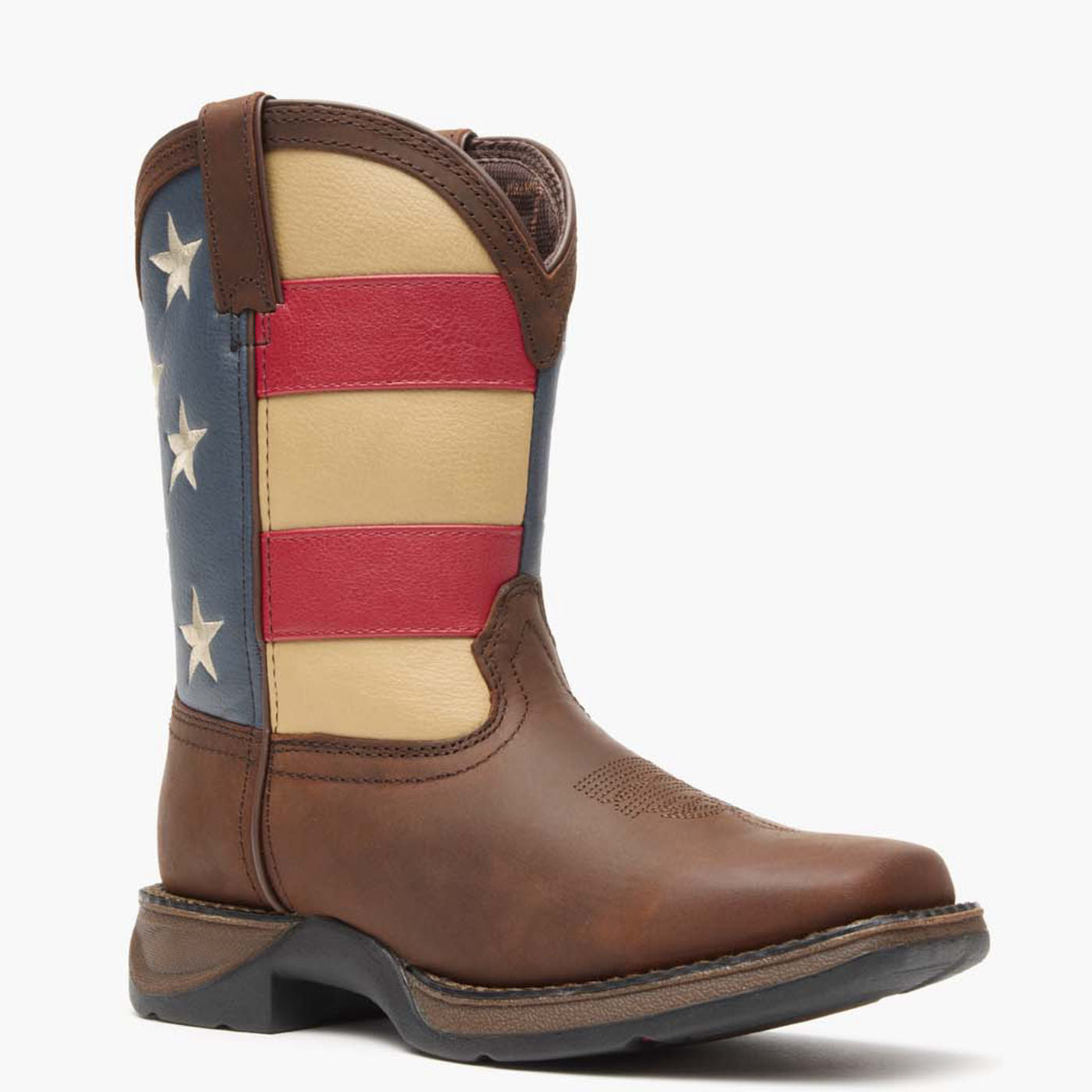 Lil' Rebel™ by Durango® Big Kids' Patriotic Western Boot - main