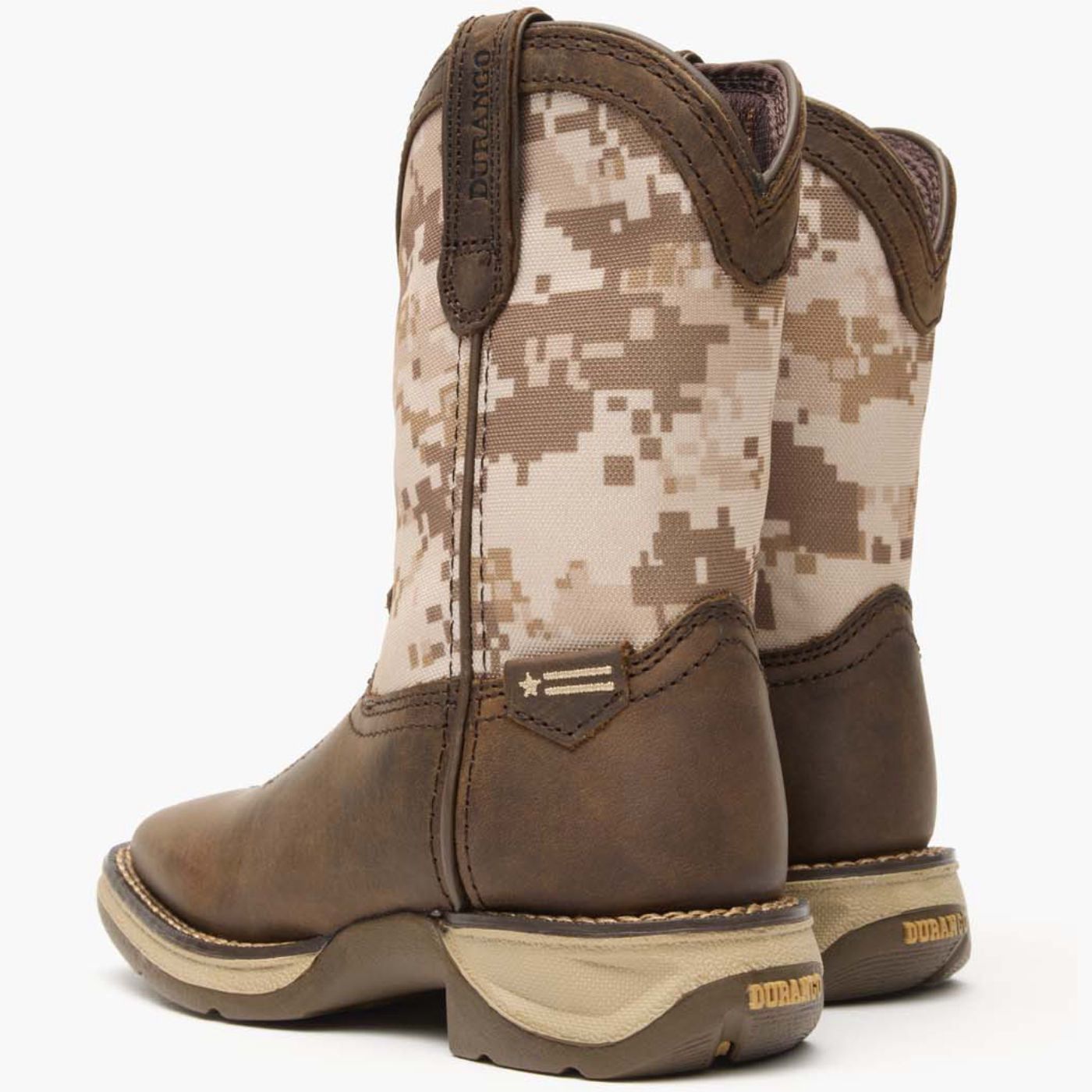Lil' Rebel by Durango® Little Kids Desert Camo Western Boot - back