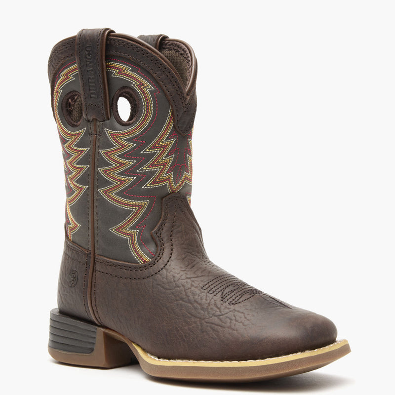 Durango® Lil' Rebel Pro Little Kid's Brown Western Boot - main