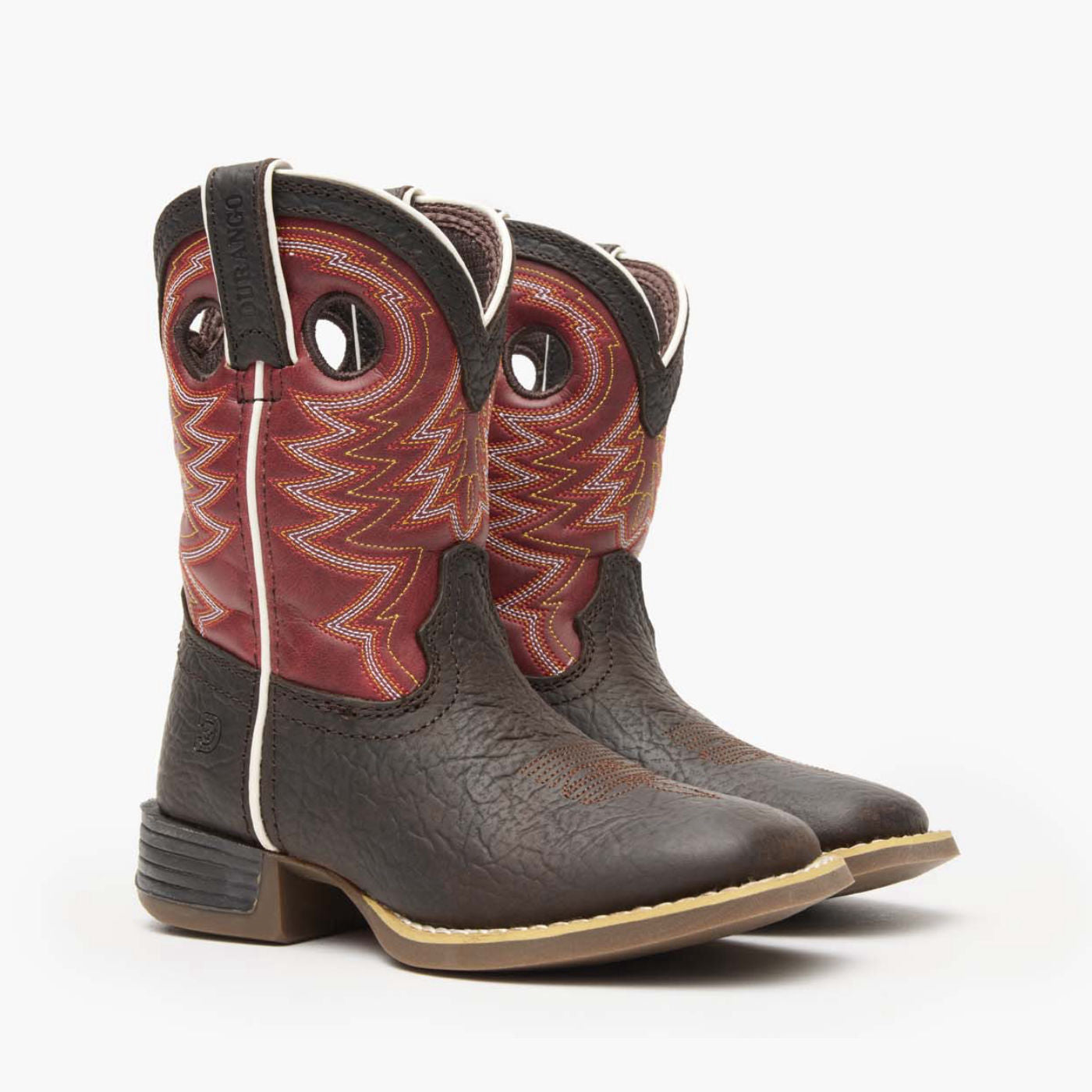 Durango® Lil' Rebel Pro Little Kid's Red Western Boot - 12