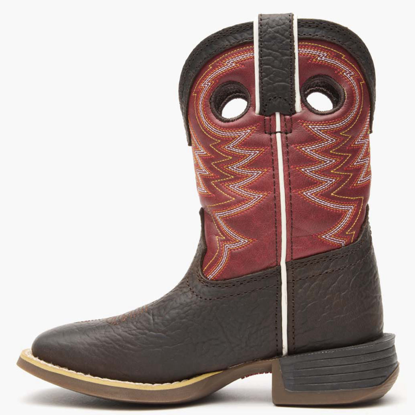 Durango® Lil' Rebel Pro Little Kid's Red Western Boot - profile