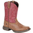 Lil' Durango® Big Kids' Briar Red Western Boot
