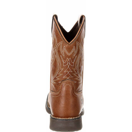 Lil' Durango® Big Kids' Rodeo Brown Western Boot