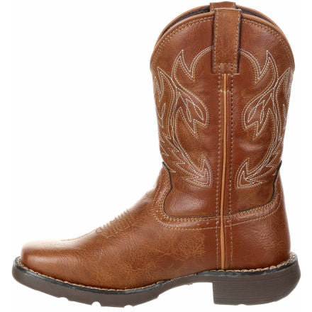 Lil' Durango® Big Kids' Rodeo Brown Western Boot