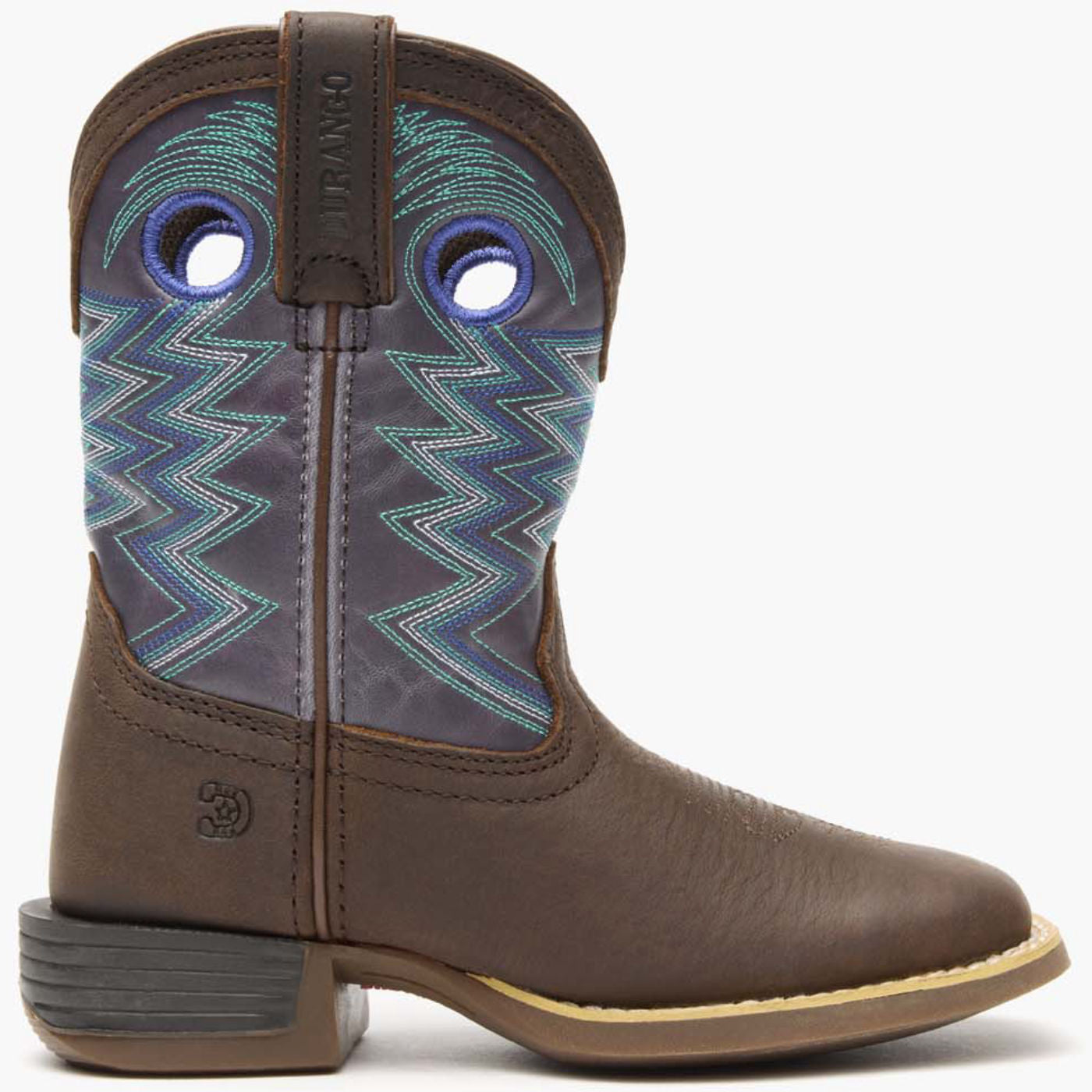 Durango Lil' Rebel Pro Little Kid's Amethyst Western Boot - profile