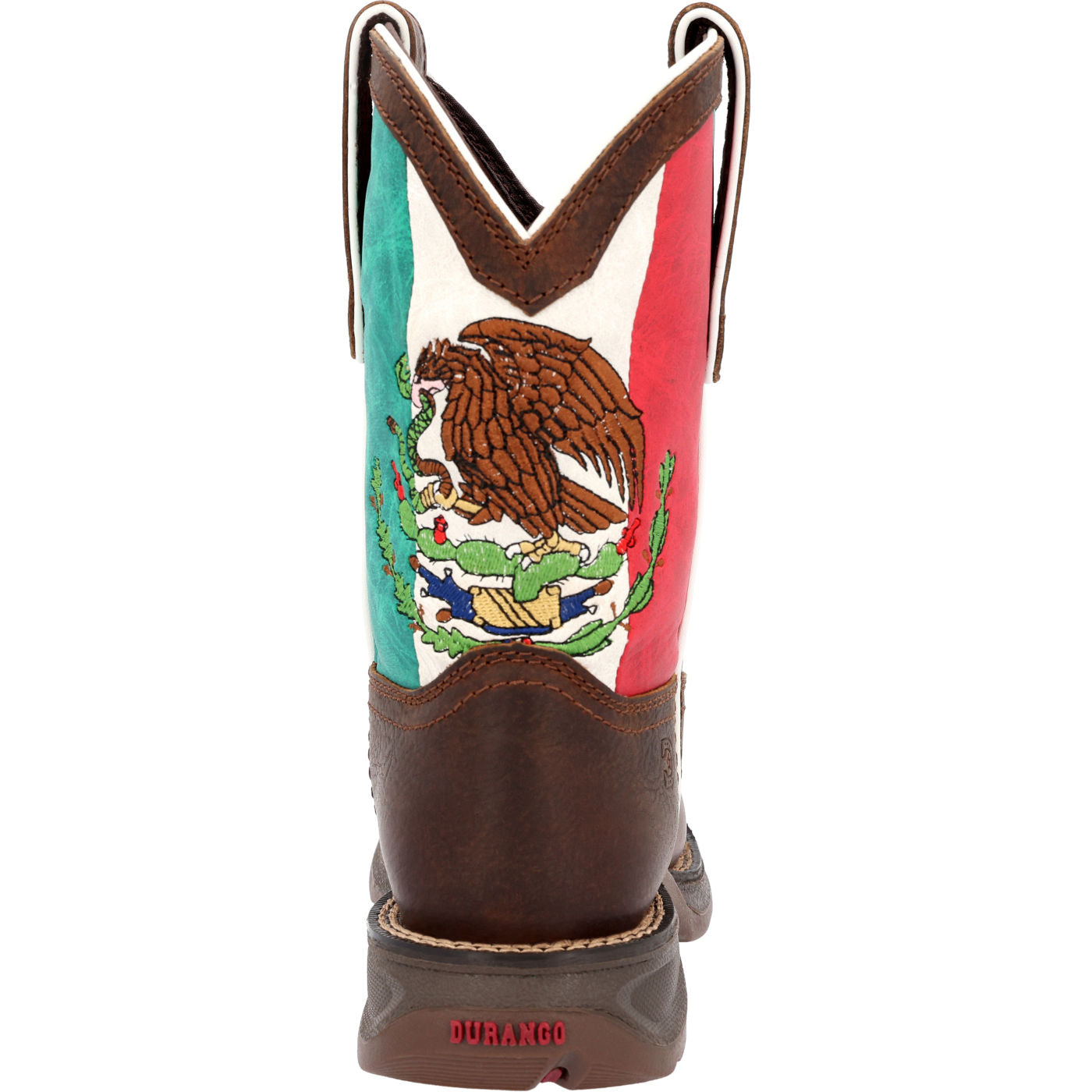Lil' Rebel™ by Durango® Little Kids' Mexican Flag Western Boot - back