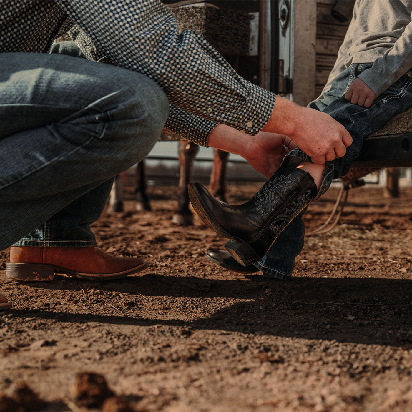 Durango® Little Kids' Shyloh Western Boot - lifestyle