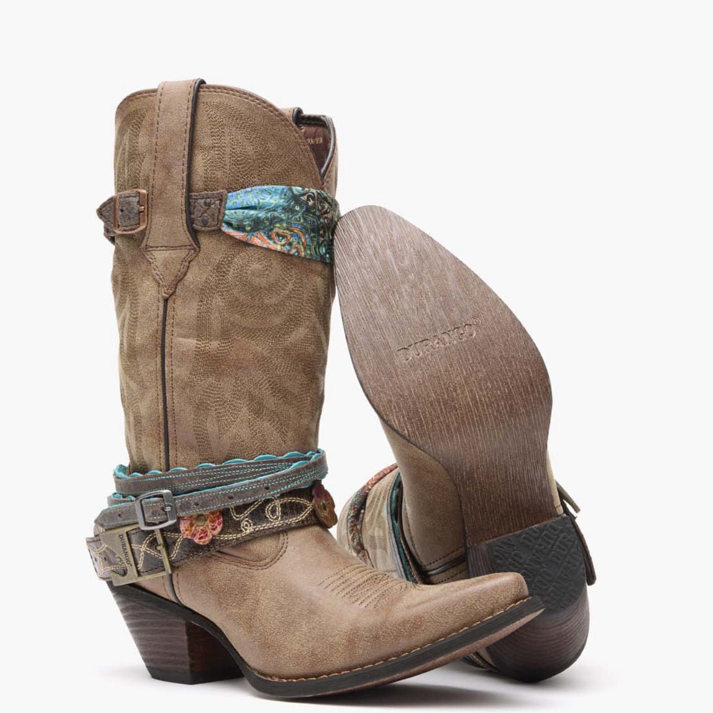 Crush by Durango® Women's Accessorized Western Boot - outsole