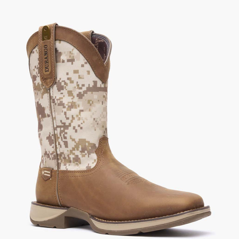 Rebel by Durango® Desert Camo Pull-on Western Boot - main