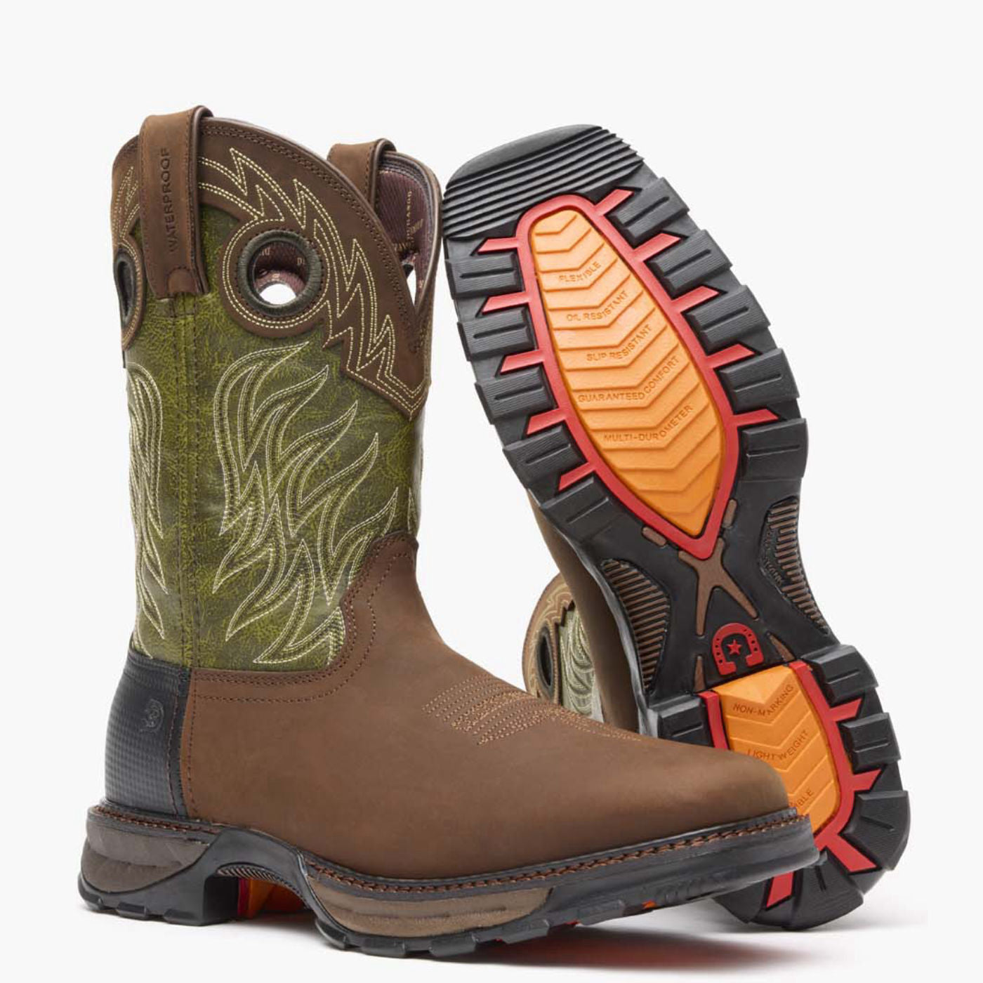 Durango® Maverick XP™ Waterproof Western Work Boot - outsole