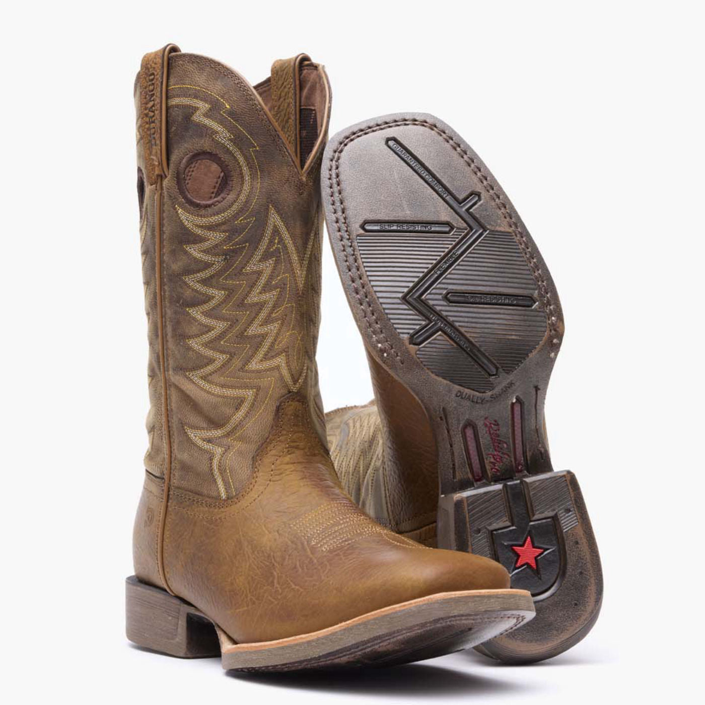 Durango® Rebel Pro Brown Western Boot - outsole