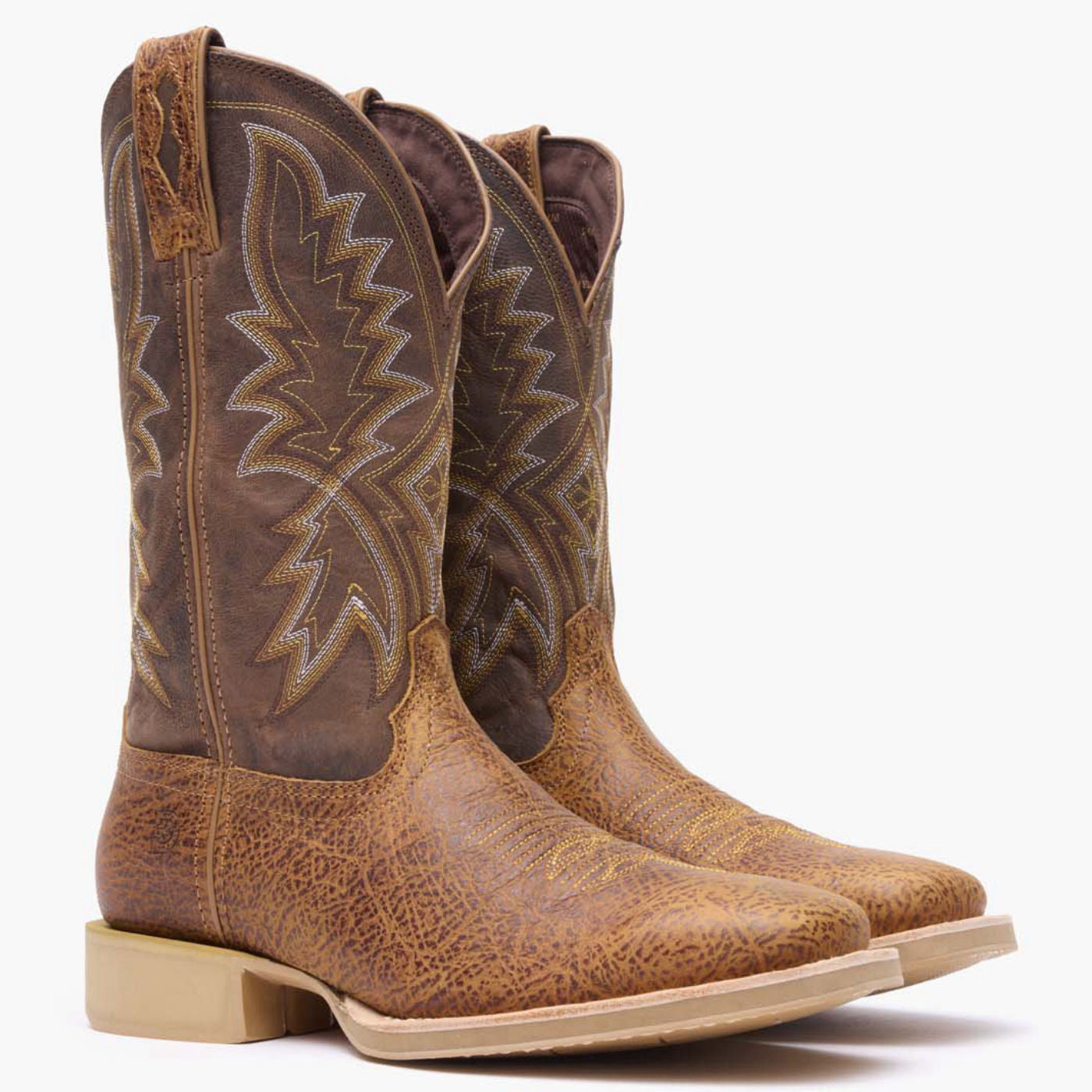 Durango® Rebel Pro Lite Rustic Tan & Tobacco Western Boot - 12