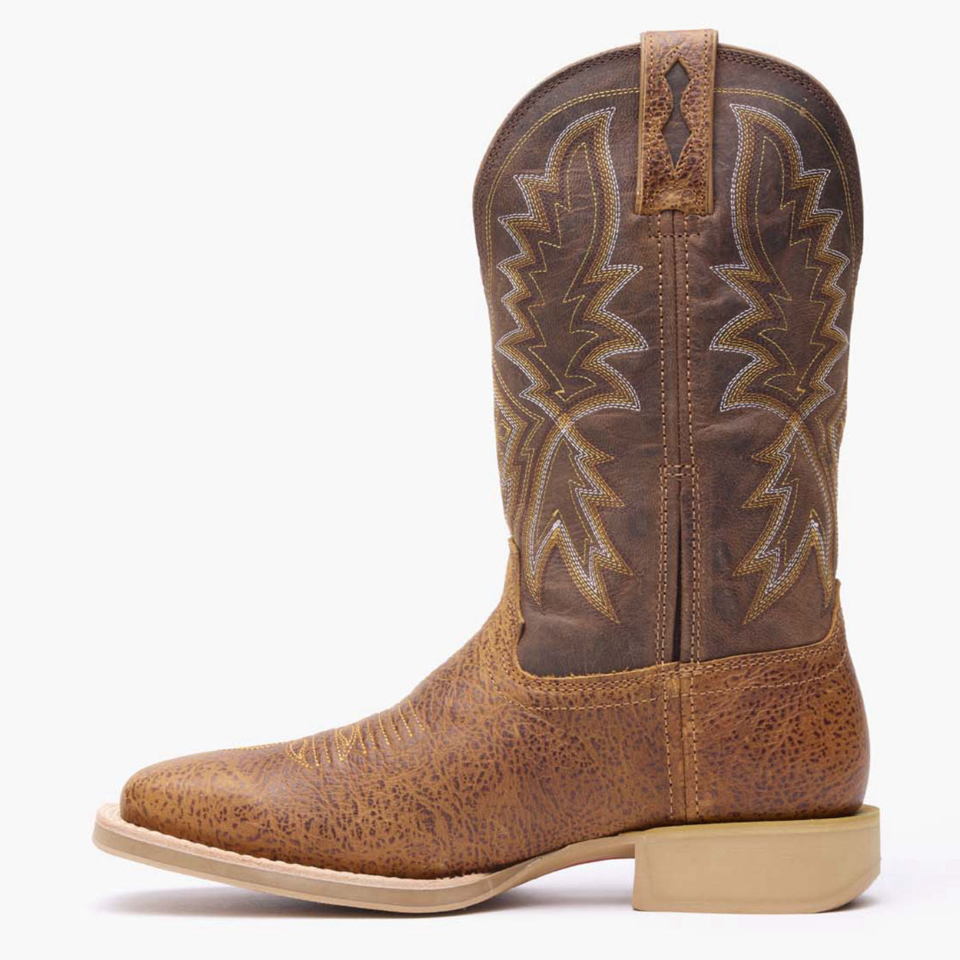 Durango® Rebel Pro Lite Rustic Tan & Tobacco Western Boot - profile