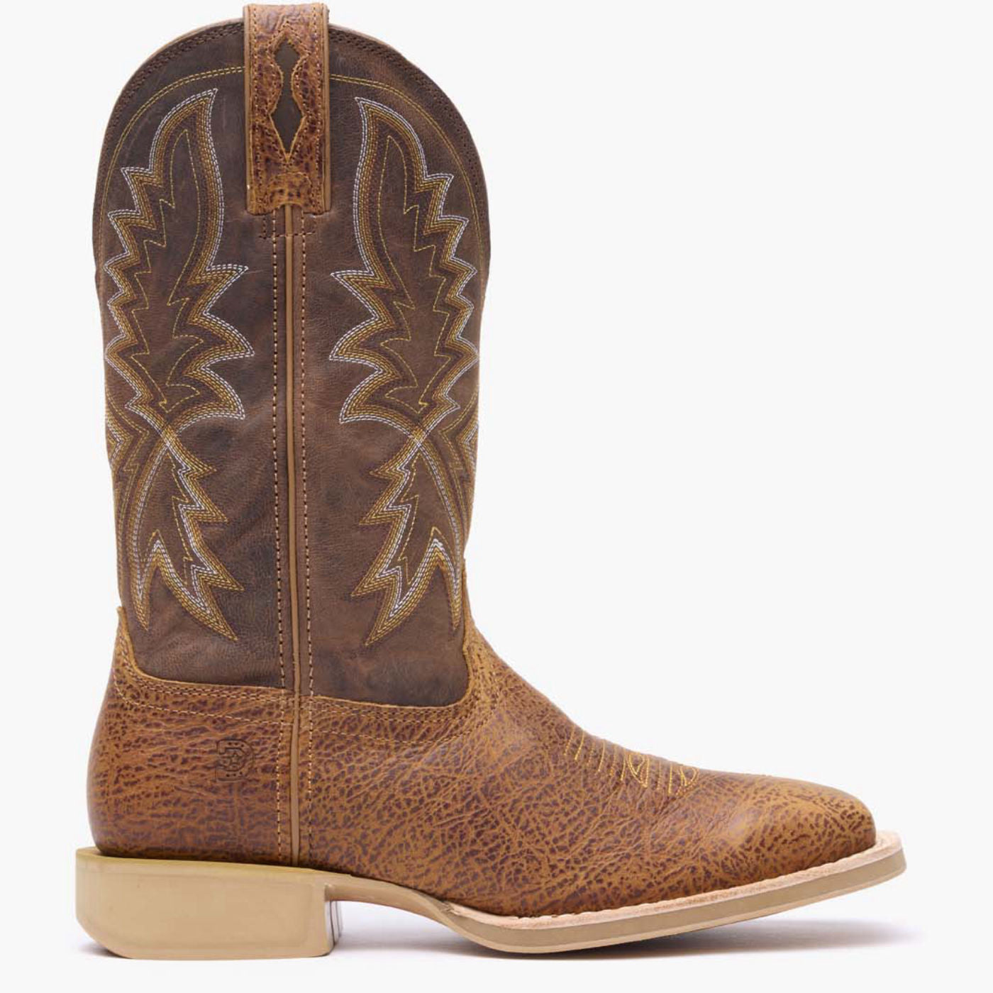 Durango® Rebel Pro Lite Rustic Tan & Tobacco Western Boot - profile
