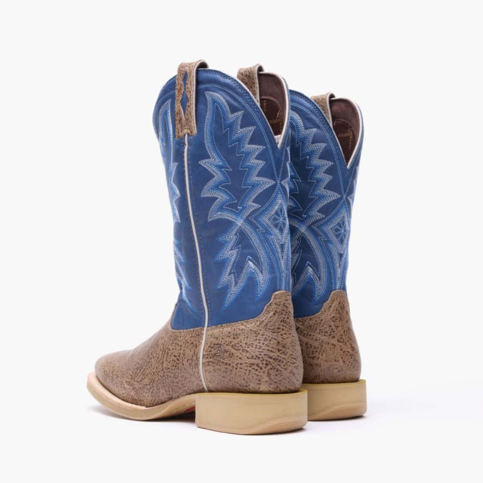 Durango® Rebel Pro Lite Weathered Grey & Denim Blue Western Boot - back