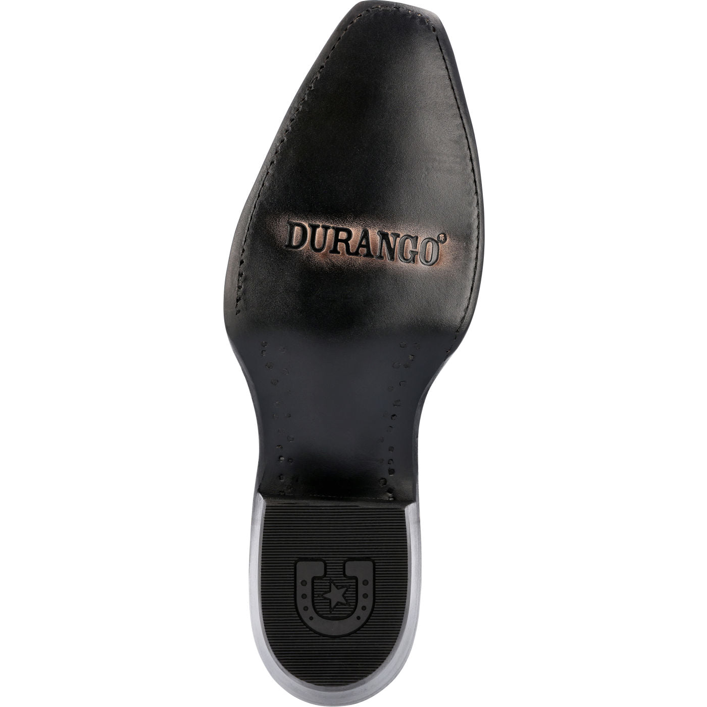 Durango® Santa Fe™ Whiskey Barrel Brown Western Boot - outsole