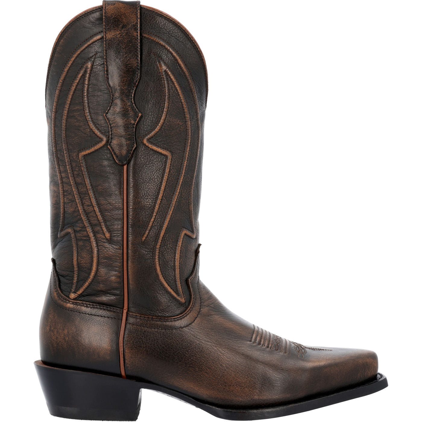 Durango® Santa Fe™ Whiskey Barrel Brown Western Boot - profile