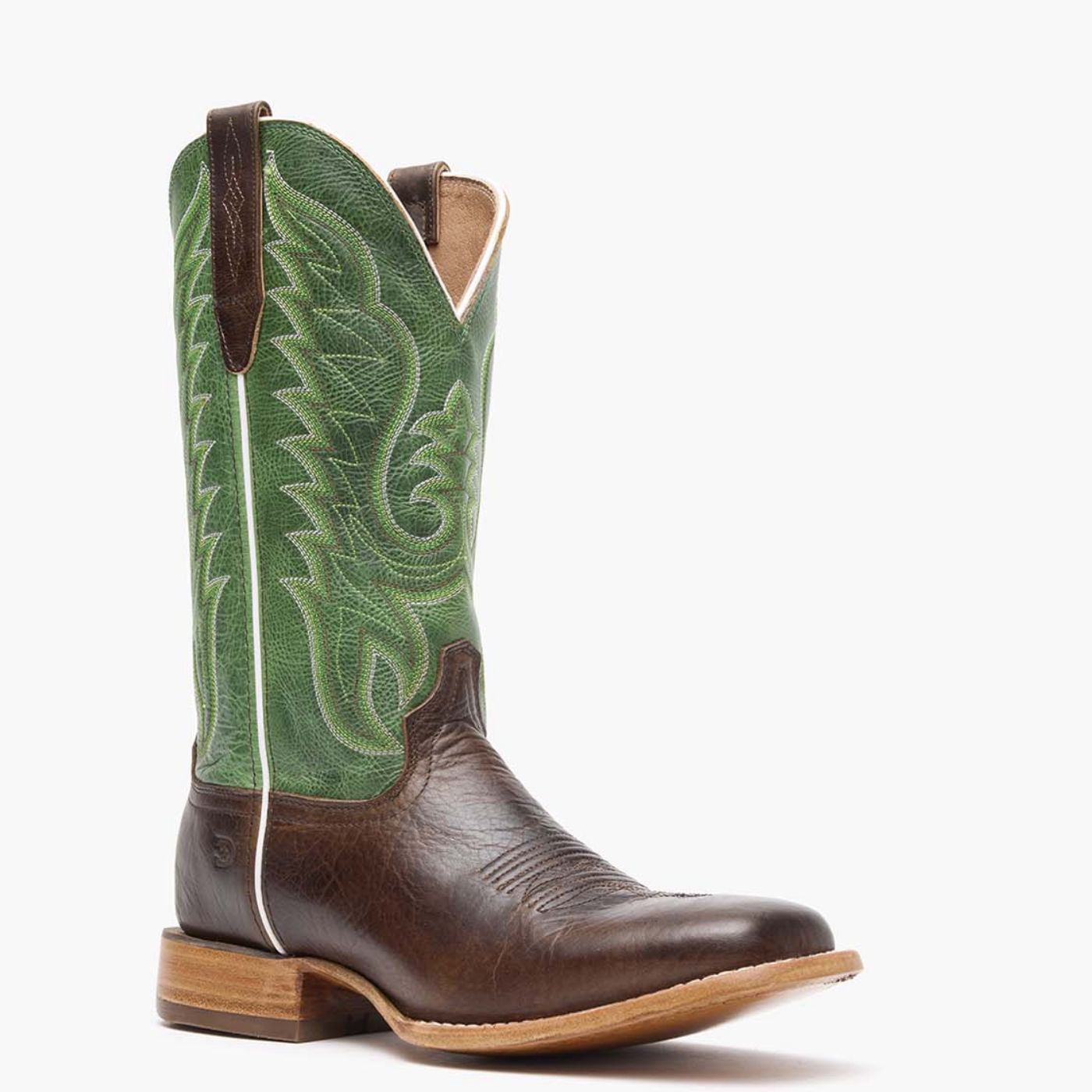Durango® Arena Pro™ Hickory and Shamrock Green Western Boot - main