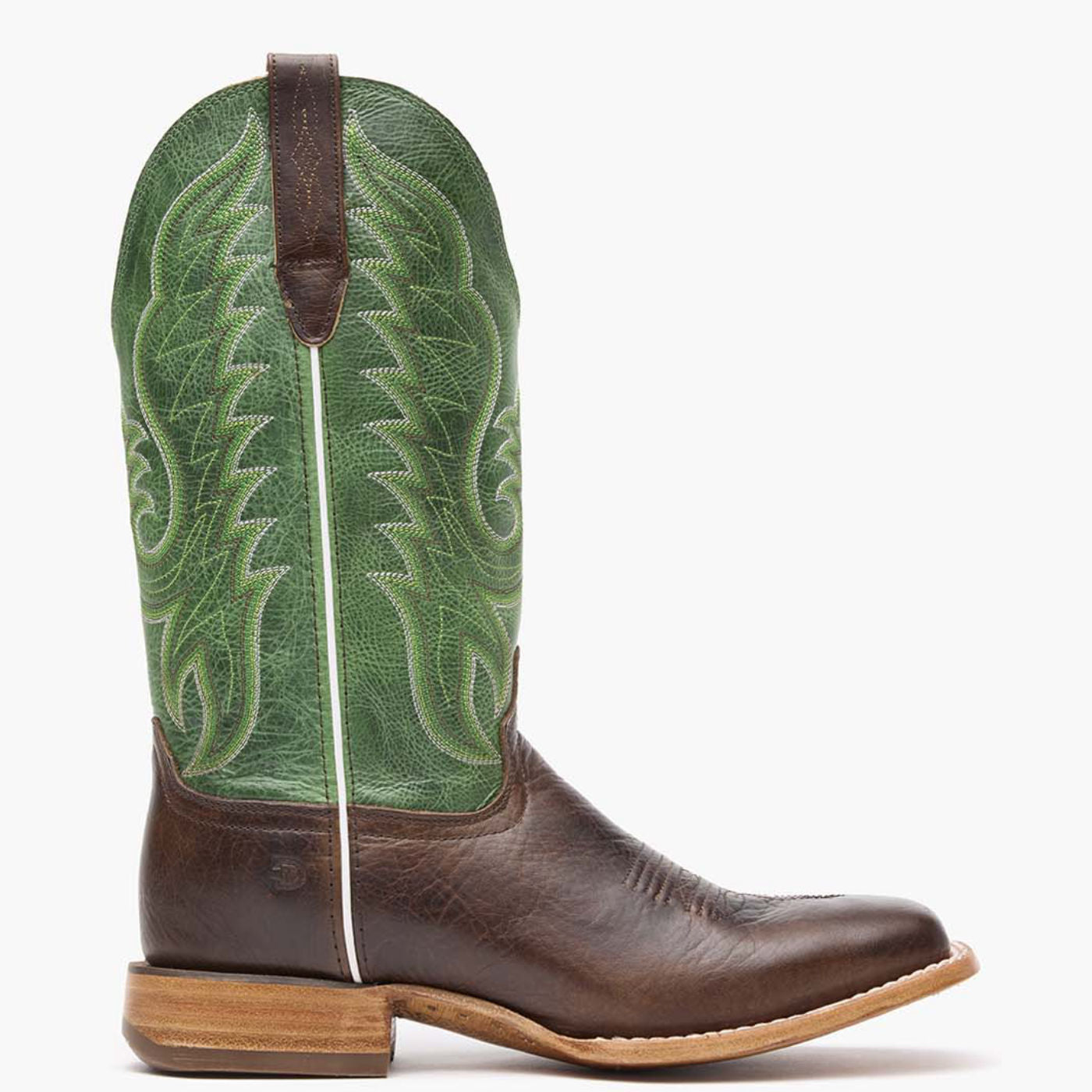 Durango® Arena Pro™ Hickory and Shamrock Green Western Boot - profile