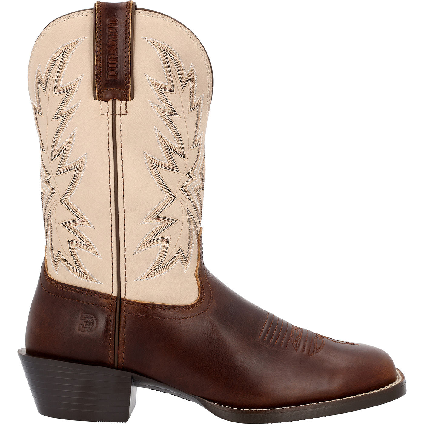 Durango Westward Chocolate Bone Western Boot - profile
