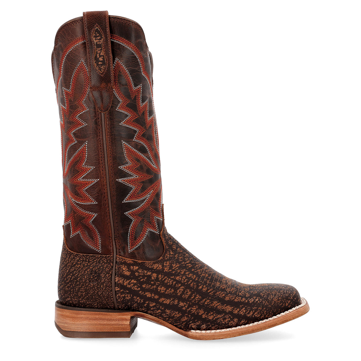 Durango® Arena Pro Exotics™ African Cape Buffalo Western Boot - profile