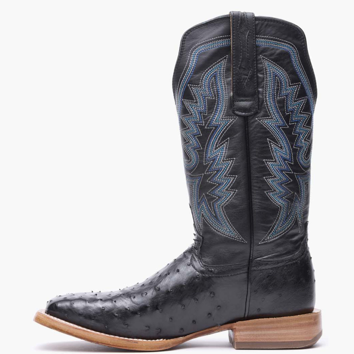 Durango® Men's PRCA Collection Full-Quill Ostrich Western Boot - profile