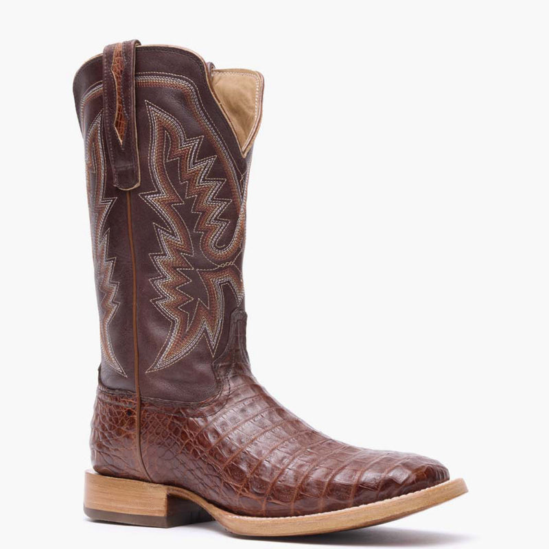Durango® Men's PRCA Collection Caiman Belly Western Boot - main