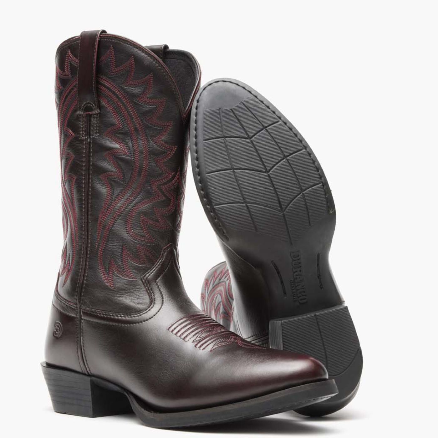 Durango® Shyloh Burgundy Western Boot - outsole