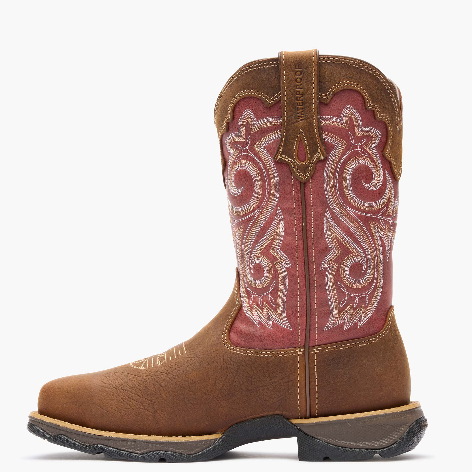 Lady Rebel Work by Durango® Women's Waterproof Composite Toe Western Work Boot - profile