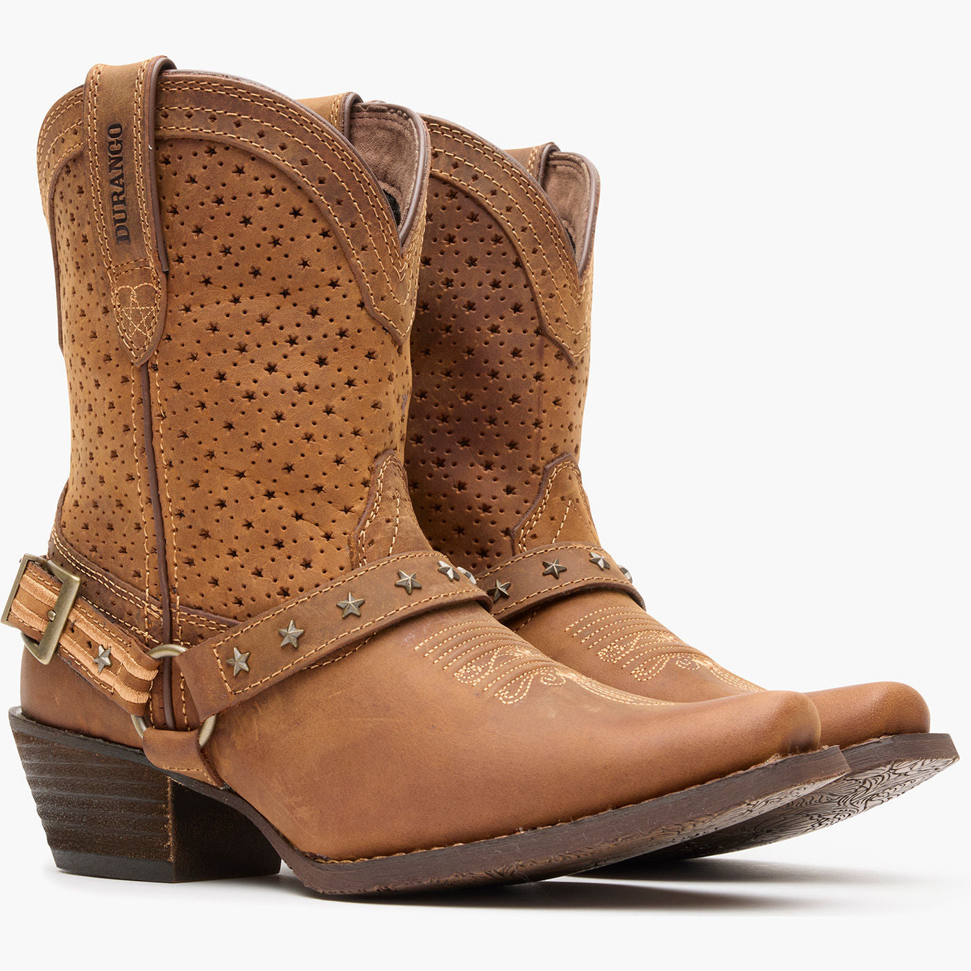 Crush by Durango® Women's Brown Ventilated Shortie Boot - 12