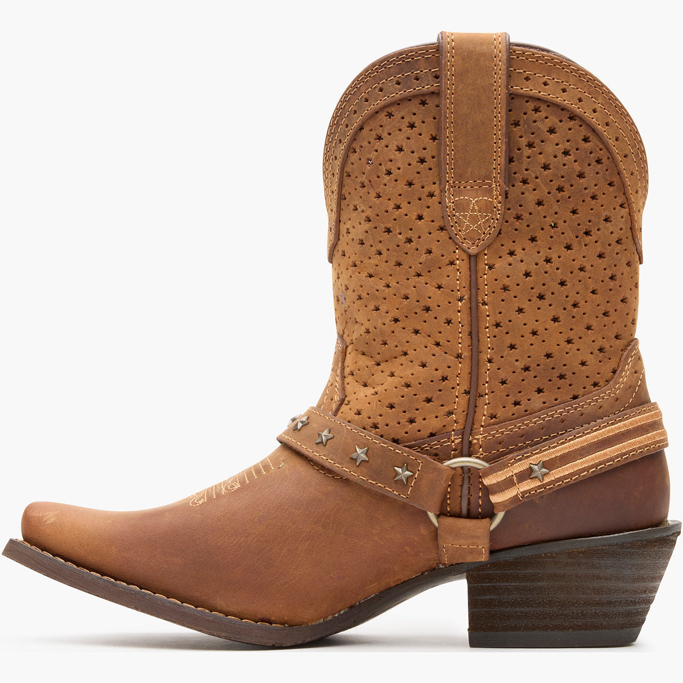 Crush by Durango® Women's Brown Ventilated Shortie Boot - profile