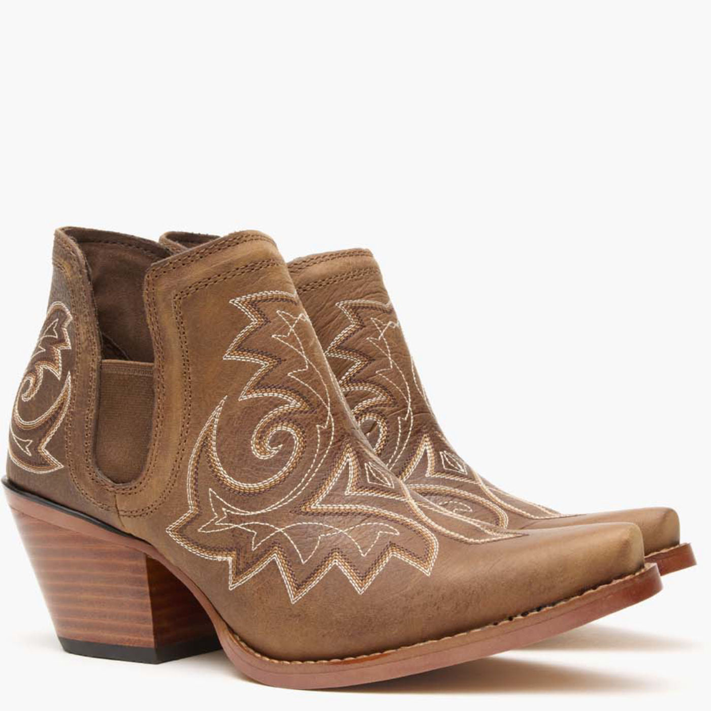 Crush by Durango® Women's Coffee Brown Western Fashion Bootie - 12