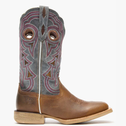 Durango® Lady Rebel Pro Women's Golden Brown & Periwinkle Western Boot
