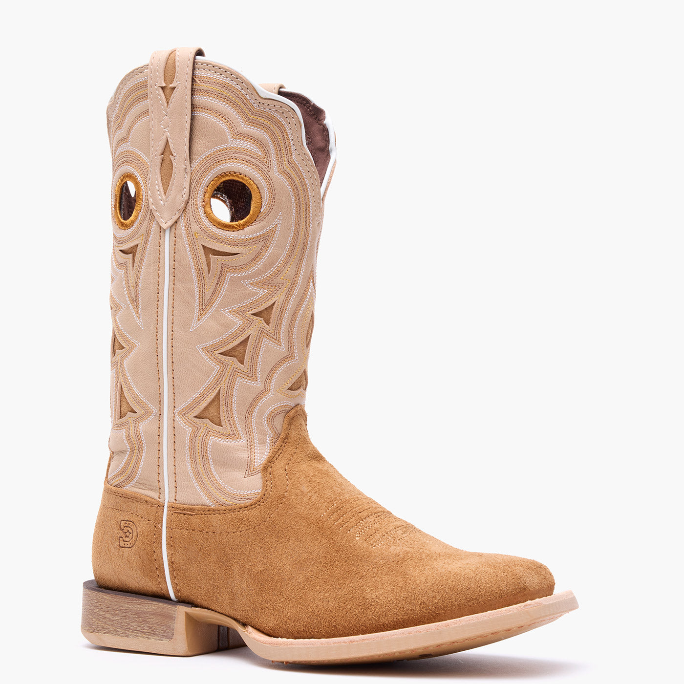 Bota vaquera Durango® Lady Rebel Pro para mujer, color anacardo y hueso