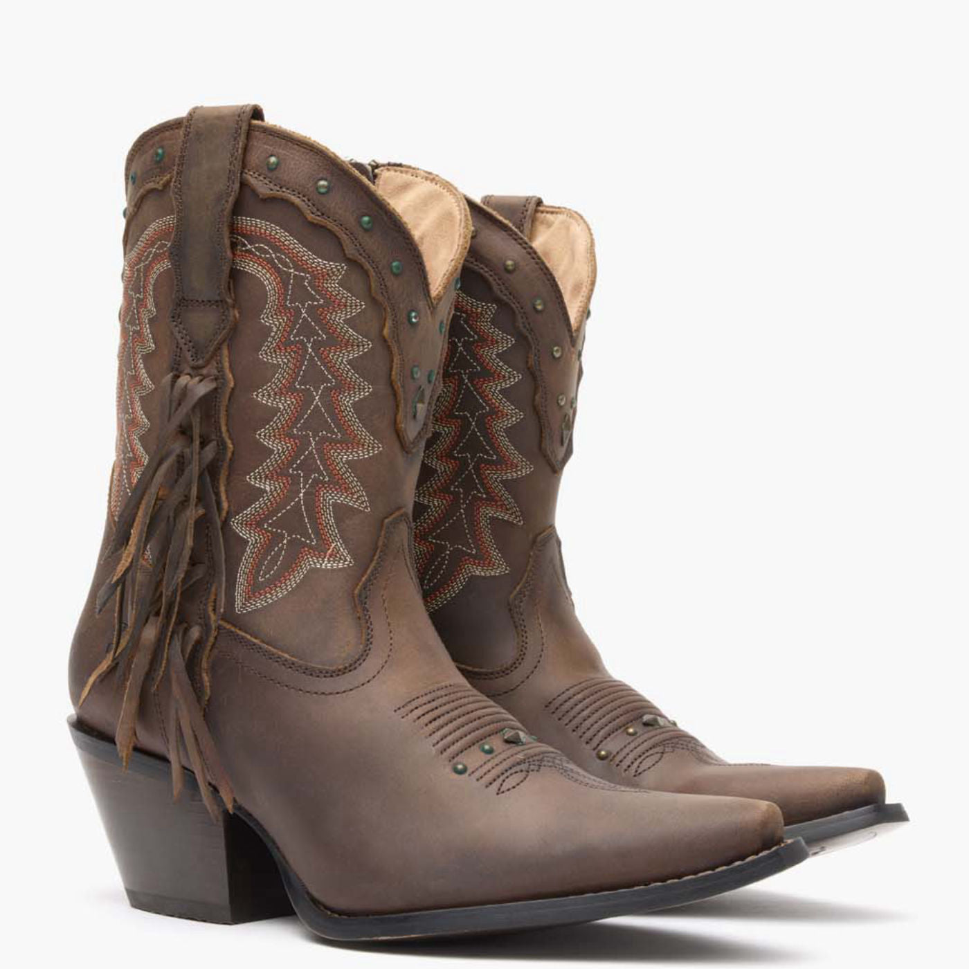 Crush by Durango® Women's Roasted Pecan Bootie Western Boot - 12